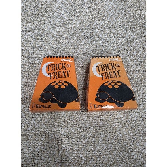 burger king Other - Brand New RARE 2008 Burger King I-TURTLE "Trick or Treat" Complete Set of 2
